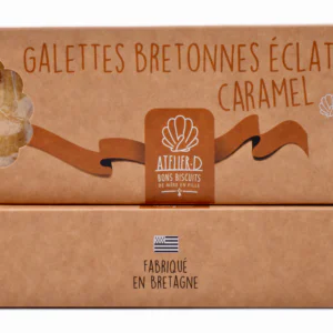 Étui Galettes éclats de caramel 120g