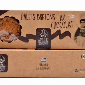 Étui Palets Pépites de chocolats 120g