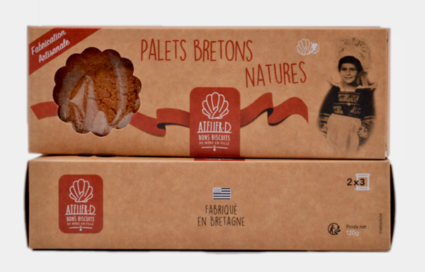 Étui Palets Bretons Nature 120g