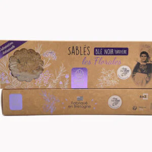 Sablés blé noir et bruyère l les Florales AtelierD 120g