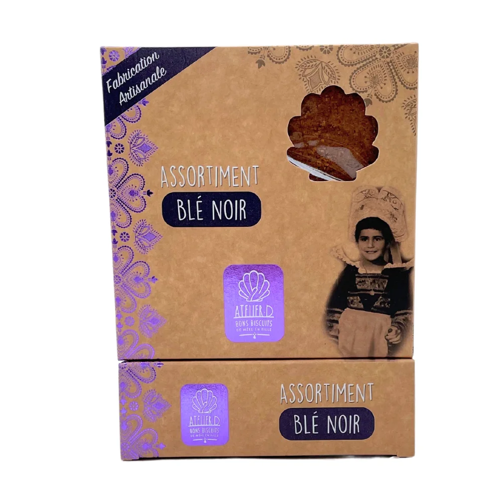 Etui carré 170g Assortiment blé noir