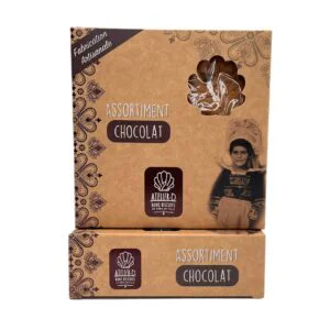 Etui carré 170g assortiment chocolat