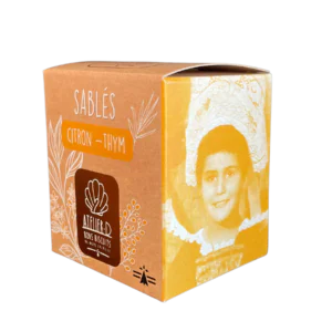 Etui cube 40g – citron & thym