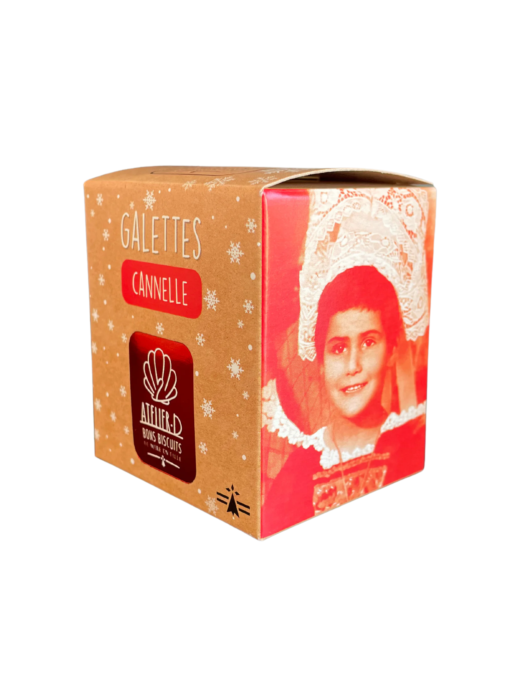 Etui cube 40g – galette de Noël