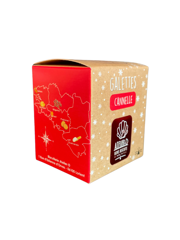 Etui cube 50g – galette de Noël – Image 2
