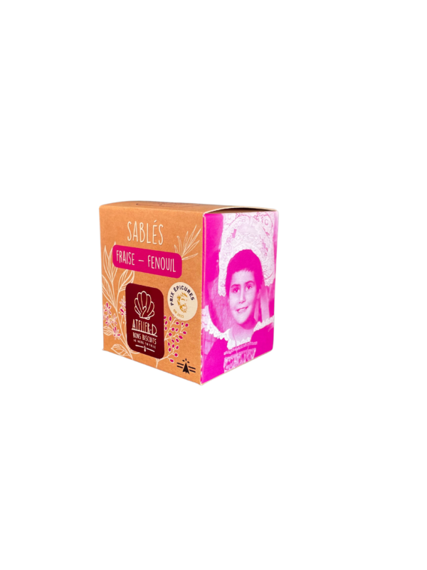 Etui cube 50g – Fraise & frenouil