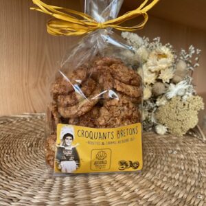 croquant noisettes et caramel beurre salé bretagne biscuits bretons